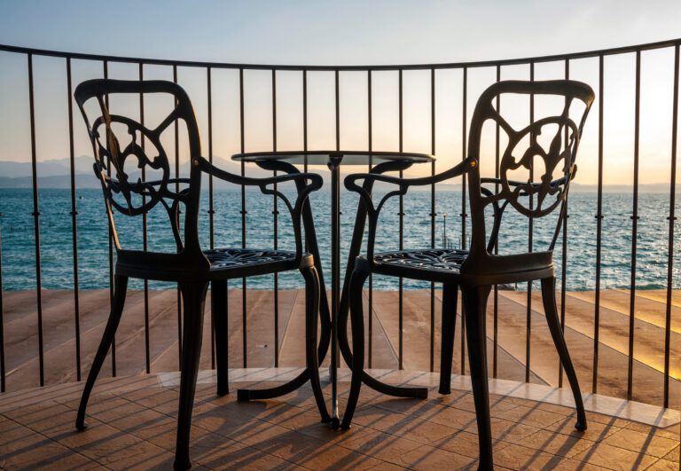 view from balcony of a bethany beach luxury real estate home