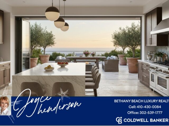 Breakfast With an Ocean View in a Bethany Beach Luxury Home